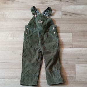 Gymboree Canine Academy Vintage 2008 Size 2T Overalls Embroidered Dog Puppy